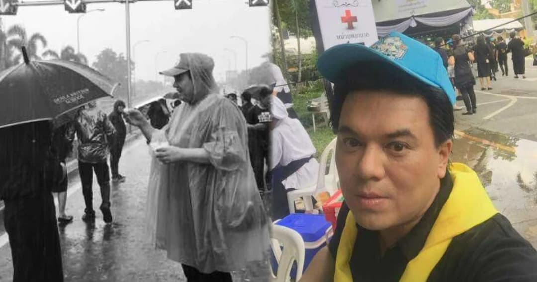 “เอ ศุภชัย”สลัดแบรนด์เนม ใส่ชุดจิตอาสาบริการประชาชน