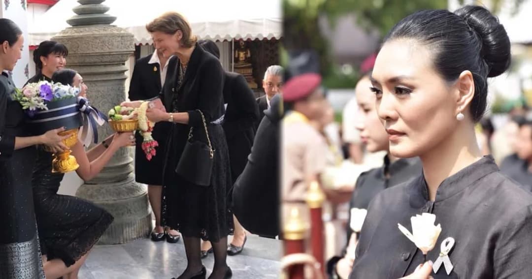 ‘ลูกหมี รัศมี’ ปลื้มใจ รับเสด็จราชวงศ์ – ผู้นำต่างประเทศ ในพระราชพิธีถวายพระเพลิงพระบรมศพ