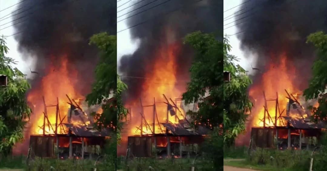 ระวังภัยจากลมหนาว ! ล่าสุดทำไฟลุกไหม้วอดทั้งหลัง