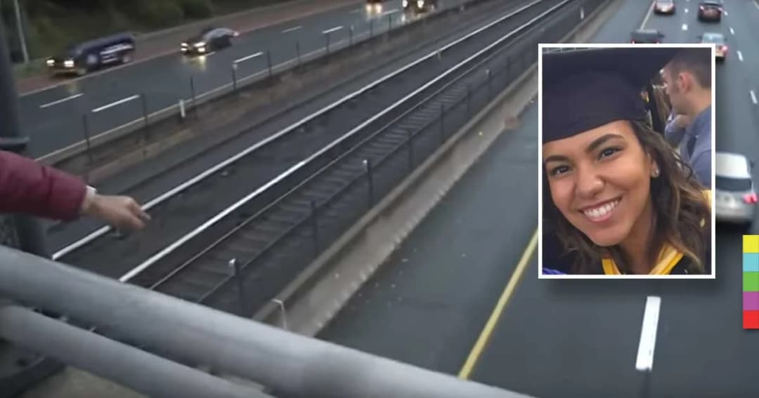 สาว ป.โท เสียชีวิต หลังโดนเด็กชายวัย 12 คิดสั้นกระโดดสะพานร่างตกใส่รถ