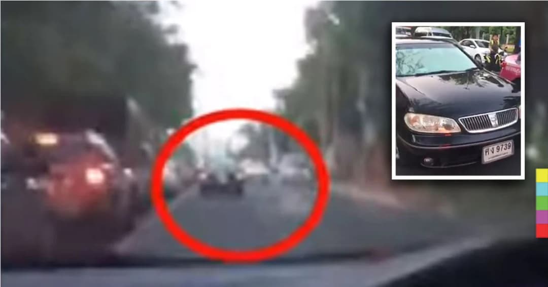 ระทึก ! หนุ่มเจอรถที่ถูกขโมยไปโดยบังเอิญ ซิ่งเก๋งไล่ล่ากลางเมือง