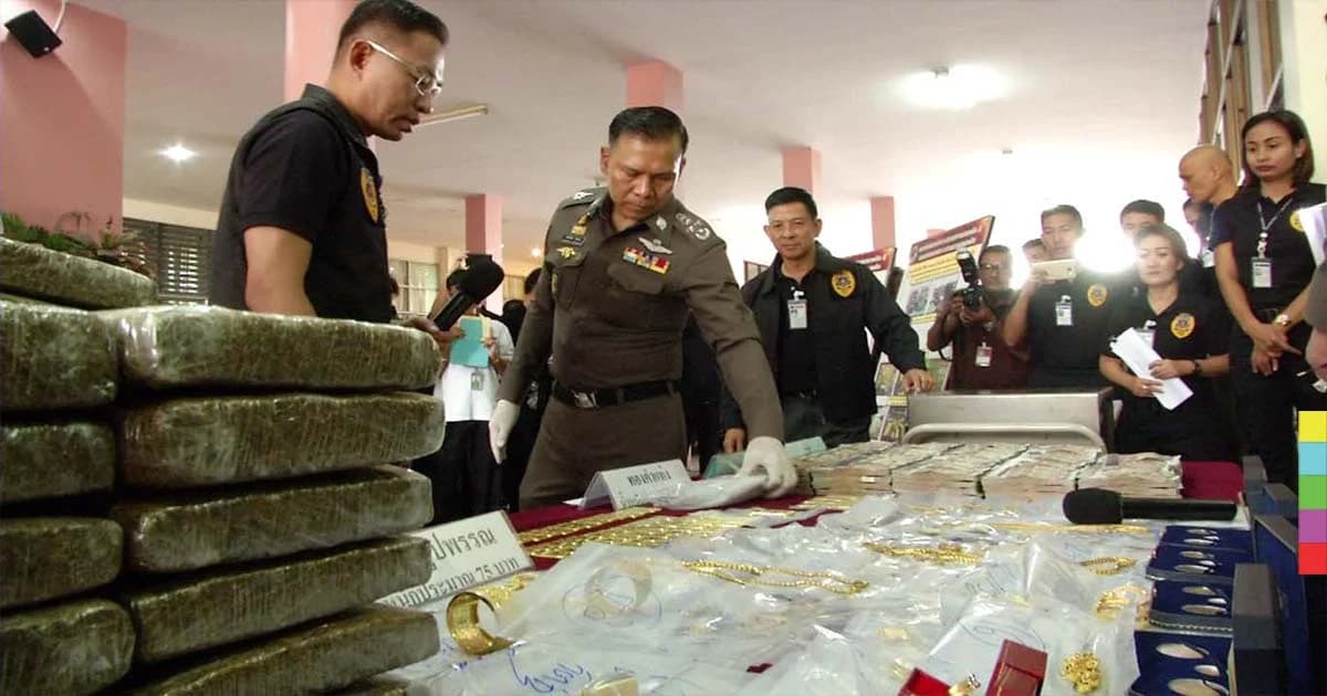 ปส.ขยายผล ! เครือข่ายยาเสพติด “เอกอ้วน” ยึดทรัพย์ ทองคำ-เงินสด กว่า 170 ล้านบาท