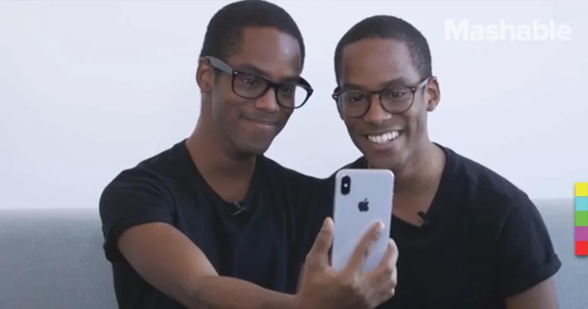 งงเด้ ! ระบบ Face ID สแกนหน้าบน Iphone X แยกใบหน้าฝาแฝดไม่ออก