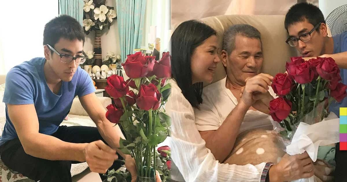 น่าชื่นใจ ! “ณเดชน์” จัดดอกไม้ช่องามด้วยตัวเอง ให้วันเกิดพ่อ “โยชิโอ”
