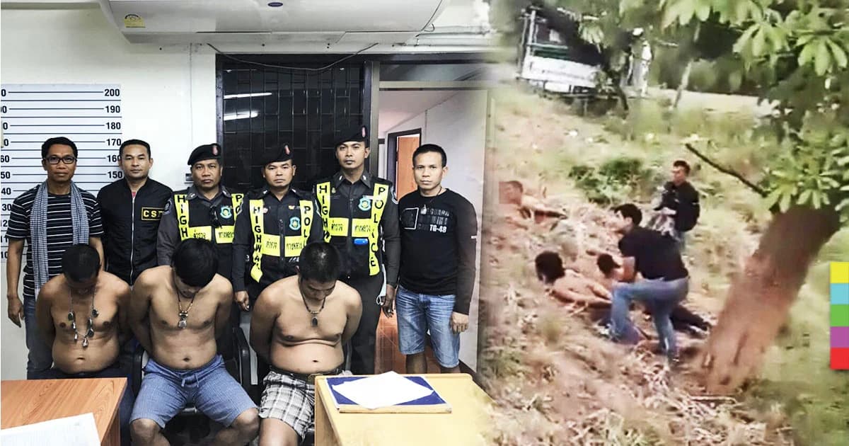 ตำรวจไล่ล่า 3 ผู้ต้องหาฆ่าคนตาย จนมุมกลางถนน