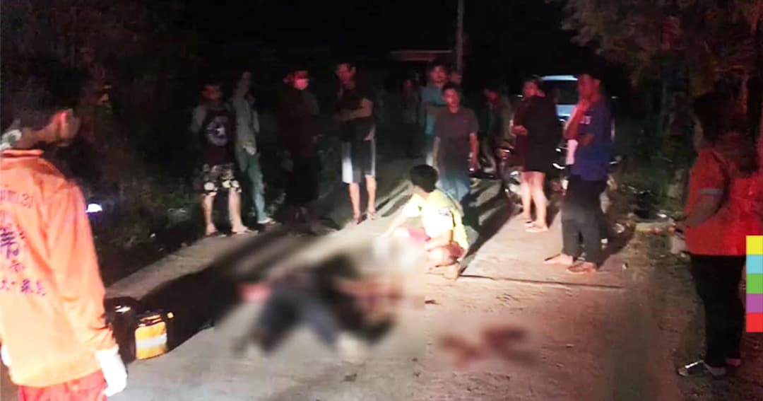 ล่าสามีหึงโหด ! แทงแม่ค้าก๋วยเตี๋ยว  8 แผล จมกองเลือด ดับคาที่