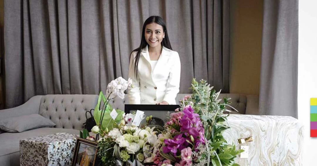 น่ายินดี “แก้ม วิชญาณี” ทำบุญขึ้นบ้านใหม่ หลังซื้อด้วยน้ำพักน้ำแรงตนเอง