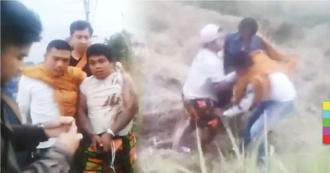 เอเย่นต์ขายยาบ้าให้พระ ! ถูก จนท.ปลอมเป็นพระ ล่อซื้อ โดนรวบกลางทุ่งนา