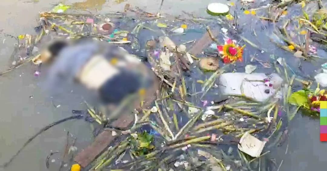 หนุ่มเมียนมาผวา ! หวังเก็บเงินในกระทงแต่พบศพแทน