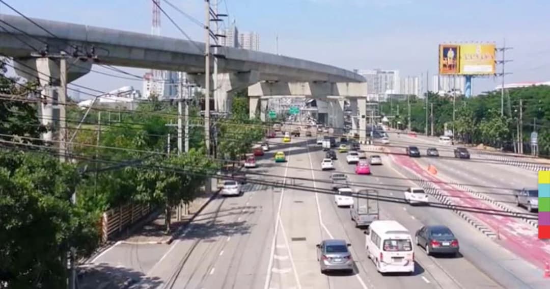 เริ่มสร้างแล้ว ! รถไฟฟ้าสายสีชมพู คนนนท์เช็คให้ดีเลี่ยงรถติด