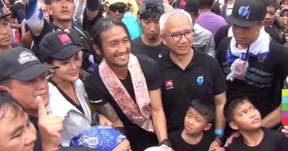 กำลังใจแน่น “ตูน บอดี้สแลม” ฮึดสู้วิ่งถึงปัตตานี หลังมีอาการบาดเจ็บ