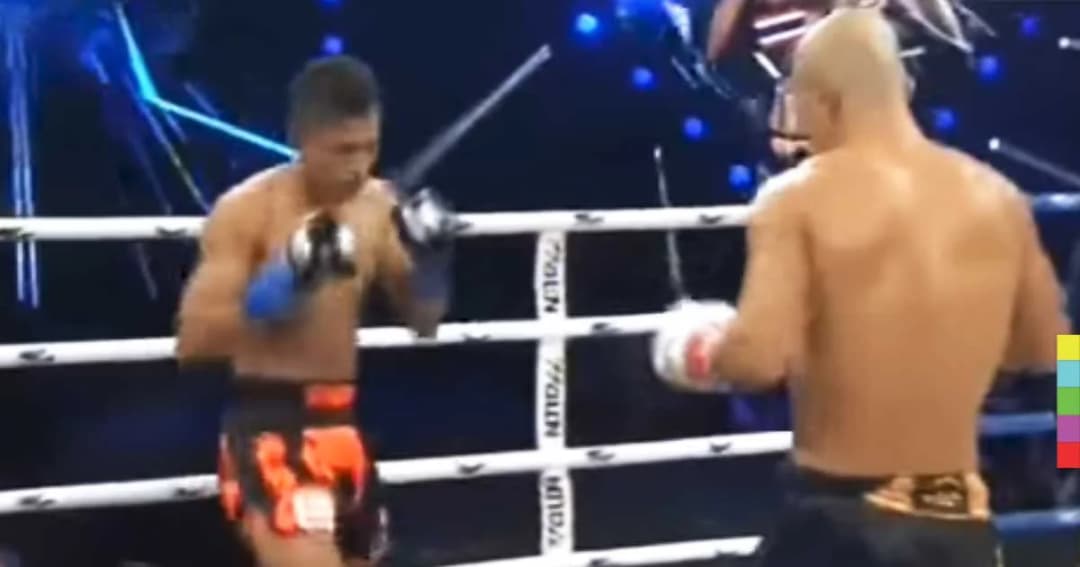 “สิทธิชัย” ก้านคอ “อี้ หลง” หลับ น็อกยก 2