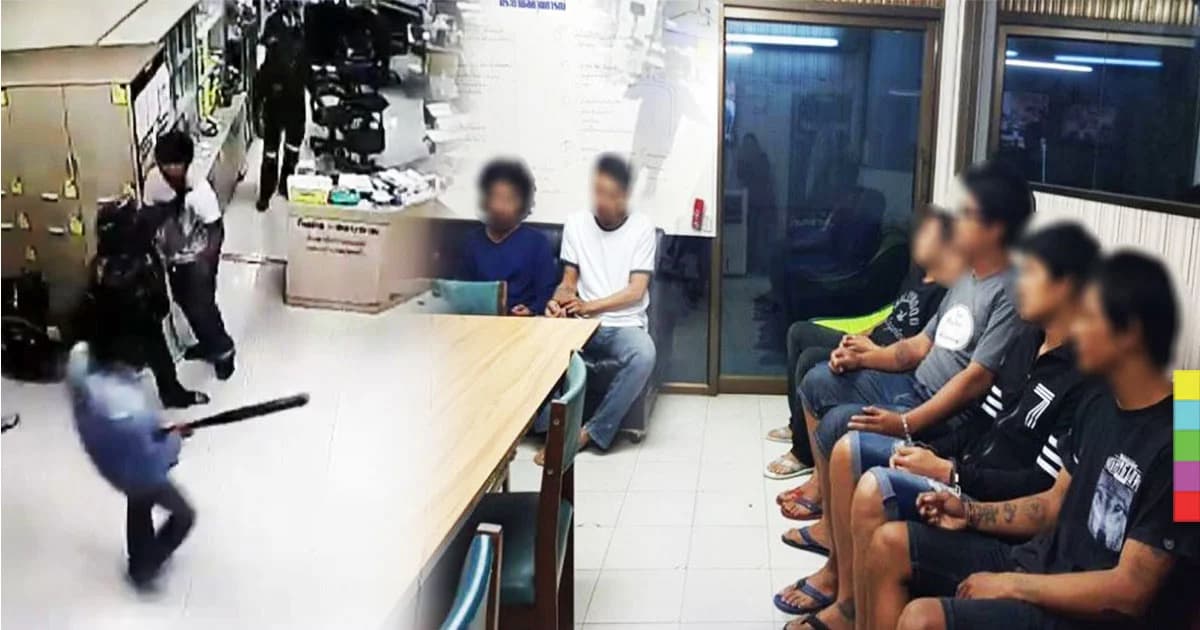 คืบหน้า ! โจ๋รุมกระทืบคู่อริในห้องฉุกเฉิน รพ.กระทุ่มแบน รวบได้เเล้ว 7 ราย