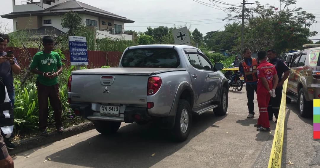 นักธุรกิจยิงตัวตายในรถ คาด ! เครียดปัญหาธุรกิจยืดเยื้อ