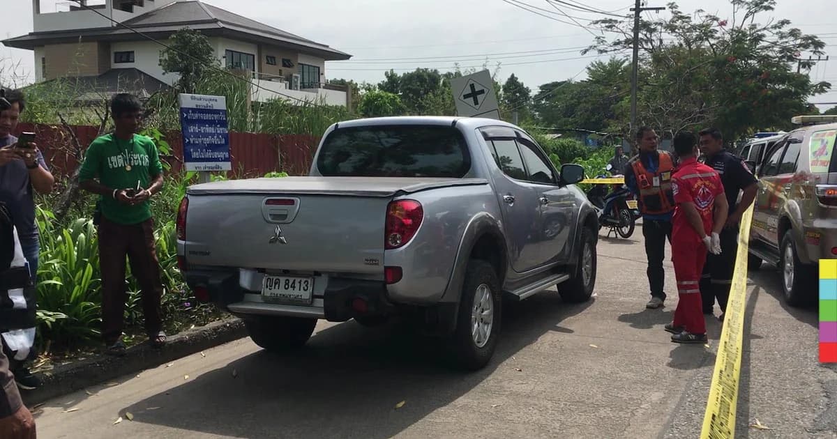 นักธุรกิจยิงตัวตายในรถ คาด ! เครียดปัญหาธุรกิจยืดเยื้อ