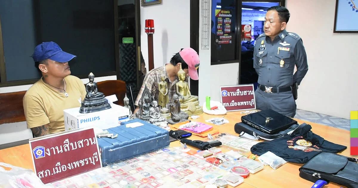 รวบโจรแสบย่องงัดบ้านกว่า 20 หลัง พบประวัติก่อคดีอื้อ