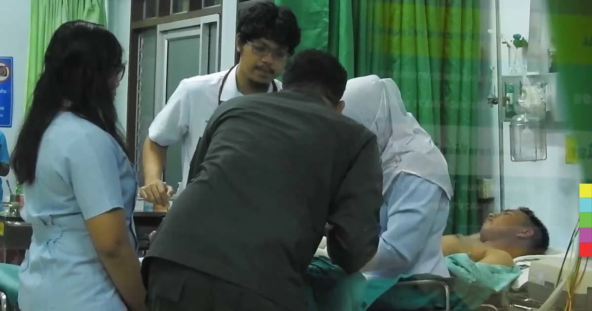 โจรใต้เหิมเกริม ! กดบึ้ม 10 กก. ตชด.รปภ.ครู เจ็บ 2