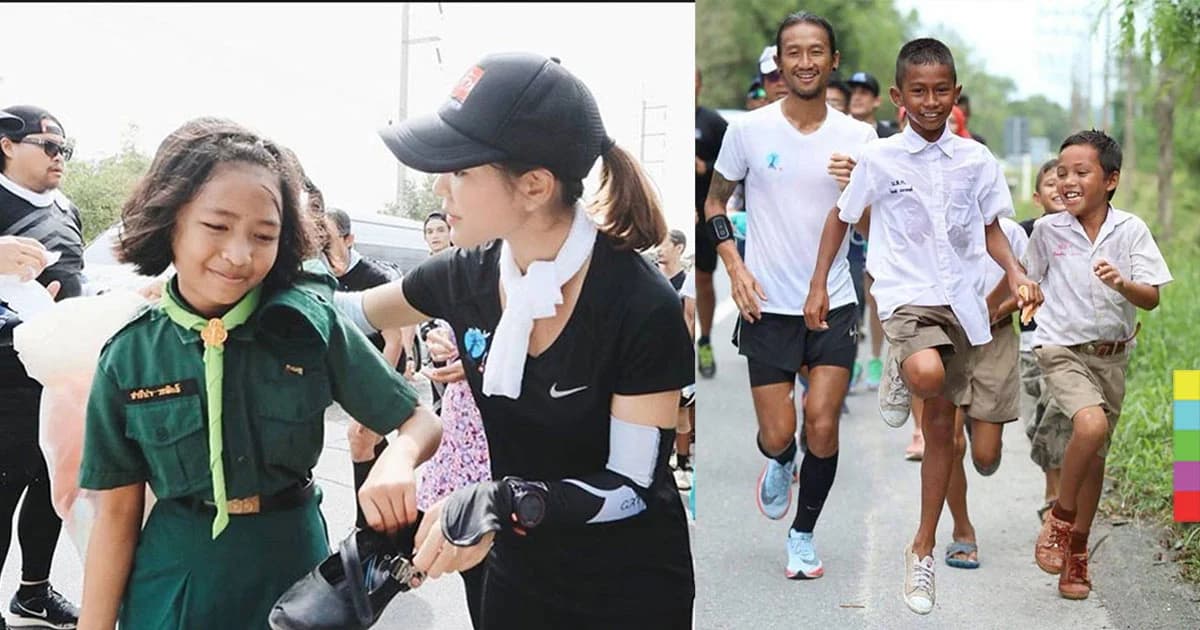 ‘ก้อย’ ประกาศตามหา เด็กหญิงวิ่งตาม ‘ตูน บอดี้สแลม’ จนรองเท้าขาด