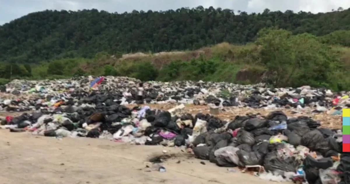 ชาวเกาะลันตาหวั่น ปัญหาขยะล้นเมือง ตกค้างกว่า 5 หมื่นตัน