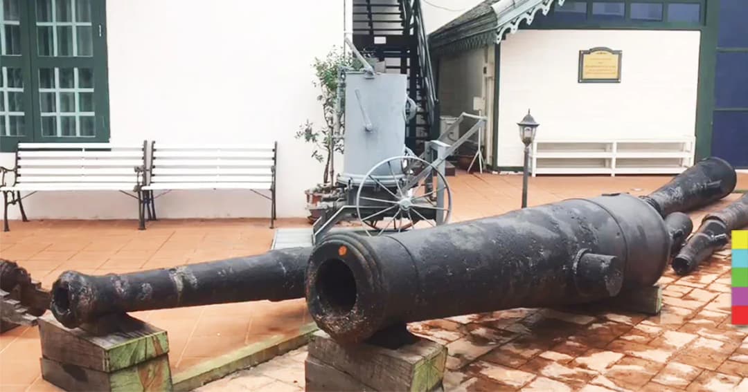 กองทัพเรือ ขุดพบปืนใหญ่ 12 กระบอก คาดเคยร่วมสู้ศึกในยุคกรุงธนบุรี 