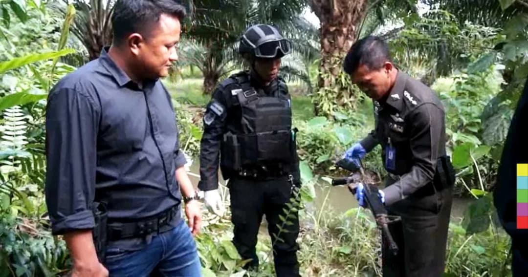 สนธิกำลัง 3 ฝ่าย บุกยึดเขี้ยวเล็บโจรใต้ในสวนยางสุไหงปาดี