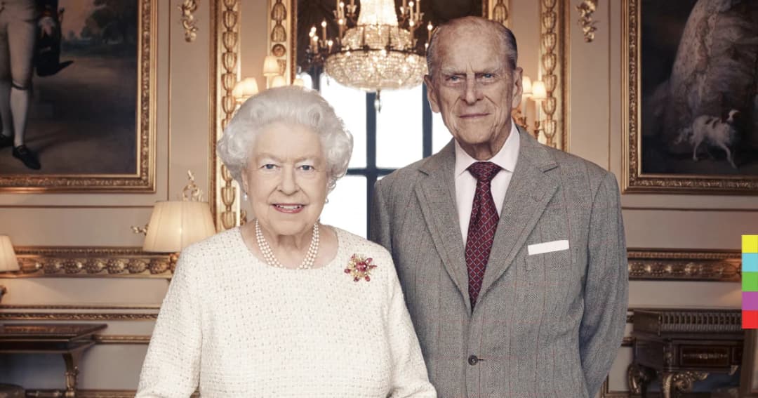 พระบรมฉายาลักษณ์ ควีนเอลิซาเบธ – เจ้าชายฟิลิป ครบรอบ 70 ปี พระราชพิธีอภิเษกสมรส