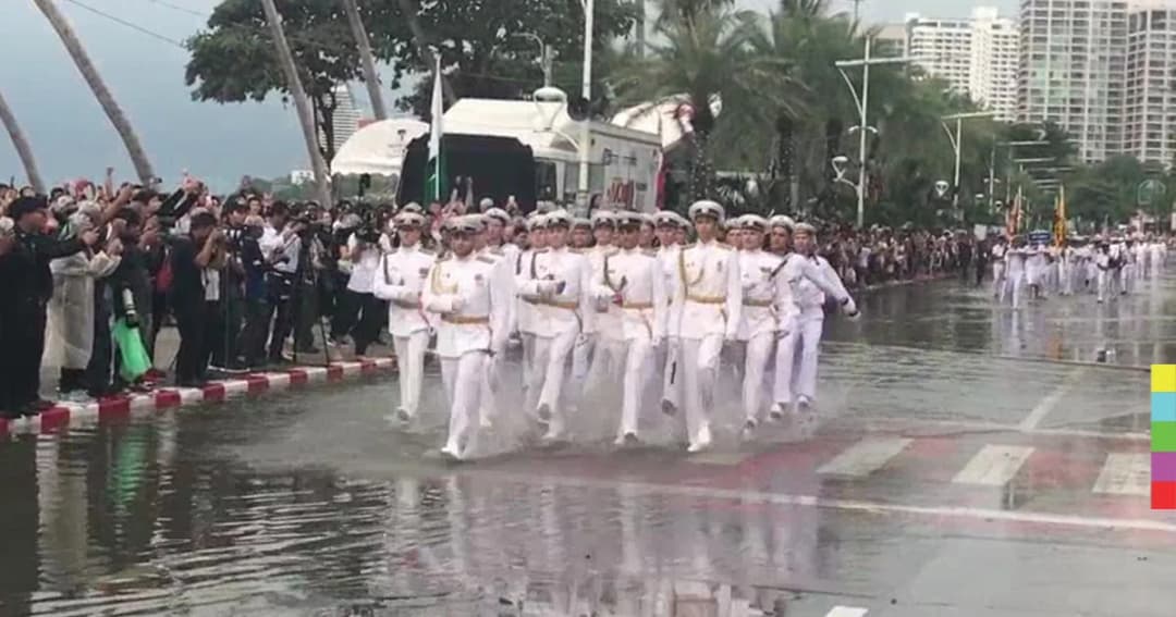 กองทัพเรือจัดมหกรรมทางเรือฉลองครบรอบ 50 ปี ก่อตั้งอาเซียน