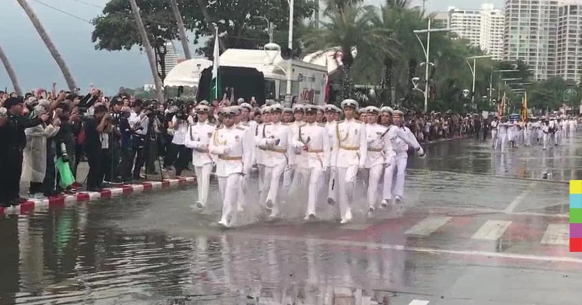 กองทัพเรือจัดมหกรรมทางเรือฉลองครบรอบ 50 ปี ก่อตั้งอาเซียน