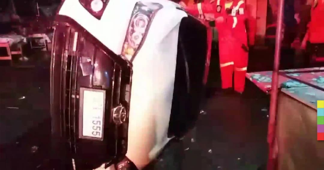 หนุ่มเมาแล้วขับ ซิ่งเก๋งคว่ำ พบมีสารเสพติด