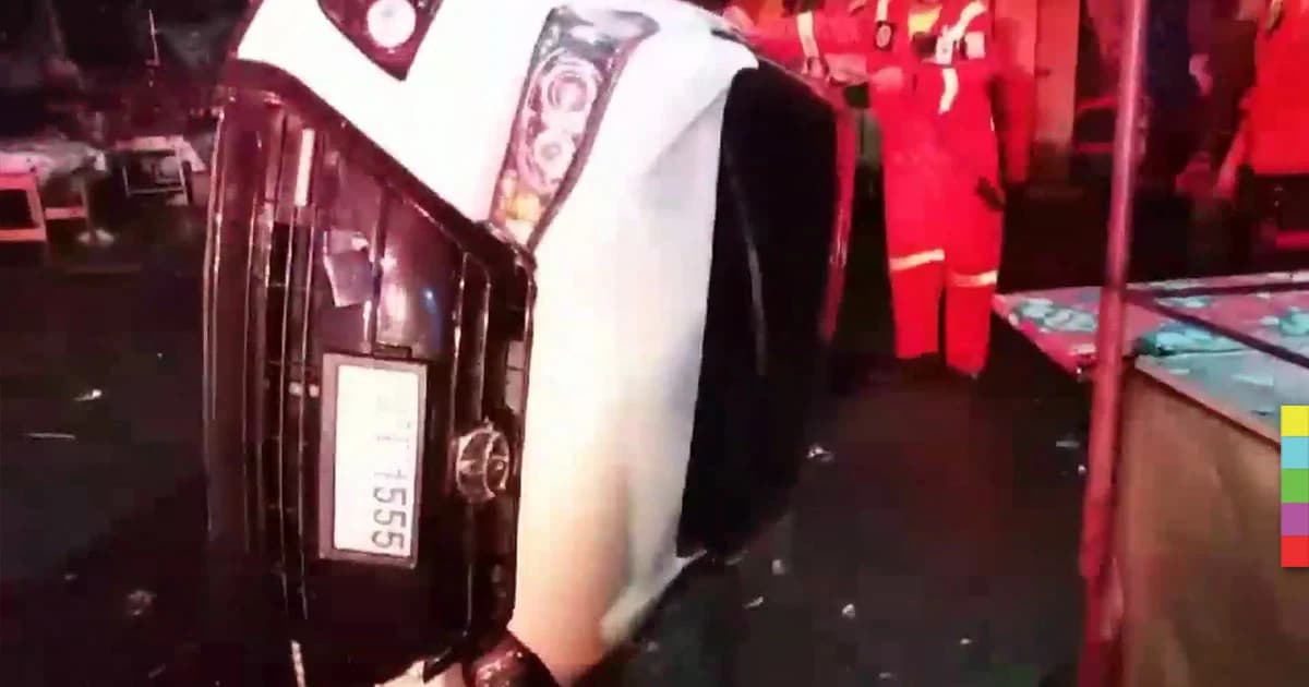 หนุ่มเมาแล้วขับ ซิ่งเก๋งคว่ำ พบมีสารเสพติด