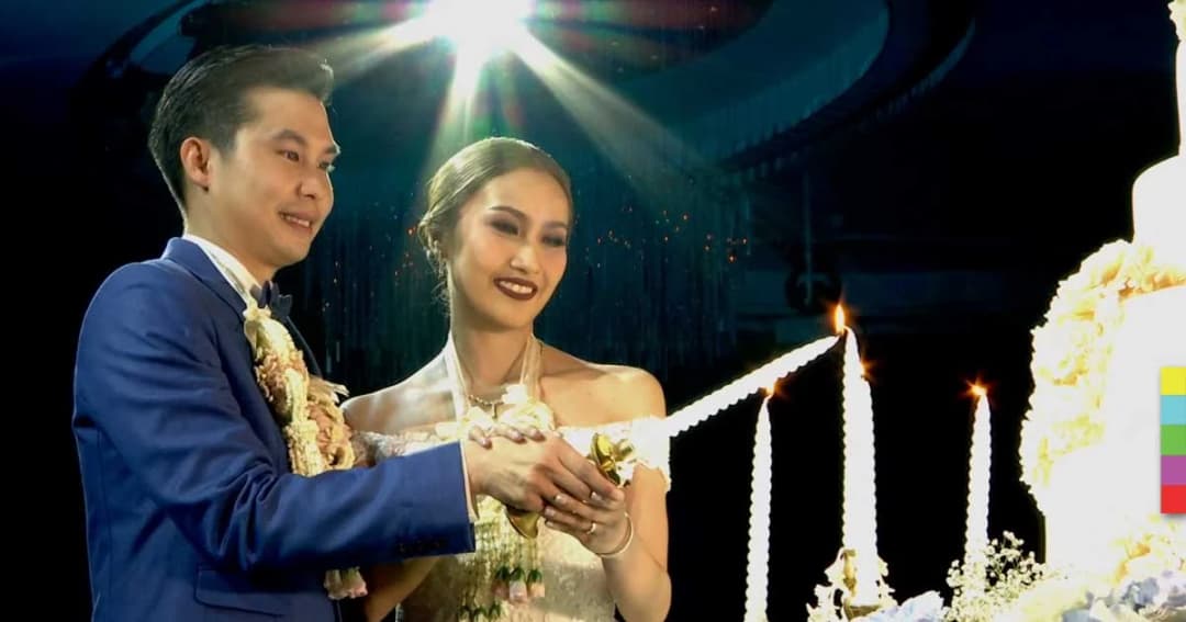 “บุตรี – เป็นเอก” สองนักเทควันโดทีมชาติเข้าพิธีวิวาห์