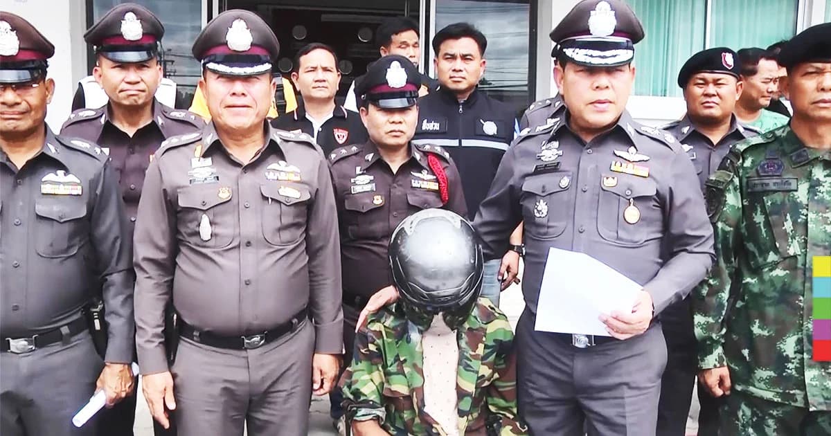 หนุ่มใหญ่ ฉุน เพื่อนบ้านเปิดเพลงหมอลำเสียงดัง จึงปาก้อนหินใส่ ก่อนถูกอีกฝ่ายฟันดับ