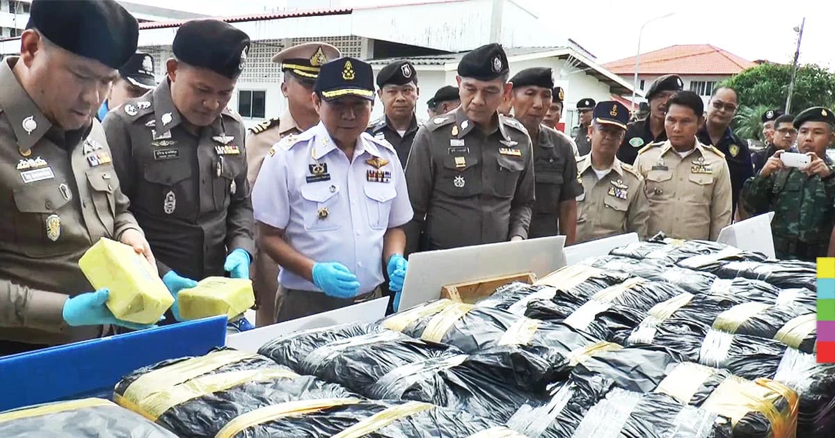 ตำรวจยึดยาบ้านำเข้า ล็อตใหญ่ 4.6 ล้านเม็ด ! มูลค่ากว่า 900 ล้านบาท