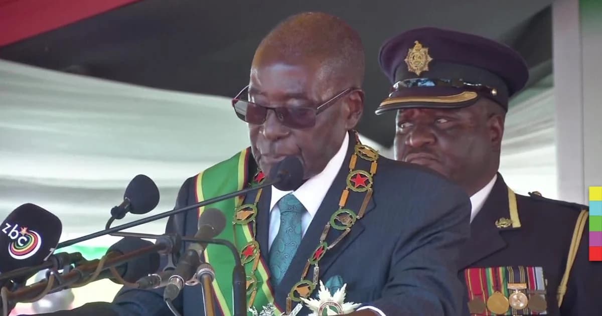 โรเบิร์ต มูกาเบ ปธน.ซิมบับเวยอมลาออก ‘ด้วยความสมัครใจ’