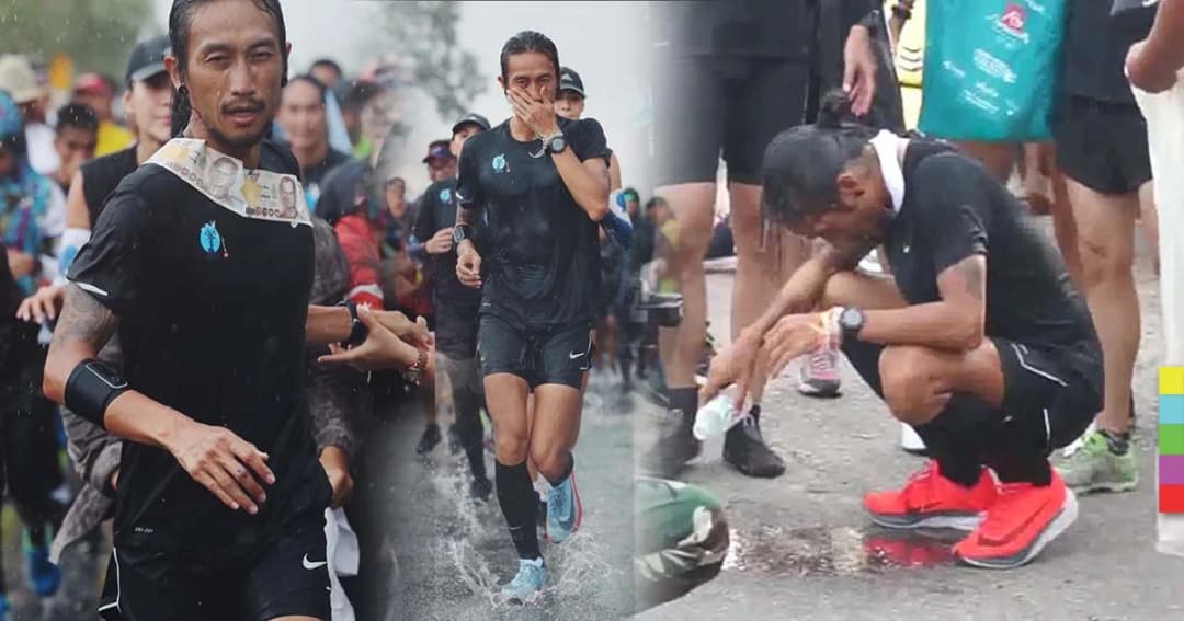 ทีมงานแจง ! “ตูน” กล้ามเนื้อเท้าเจ็บหนัก แพทย์สั่งหยุดพักชุมพร 2 วัน