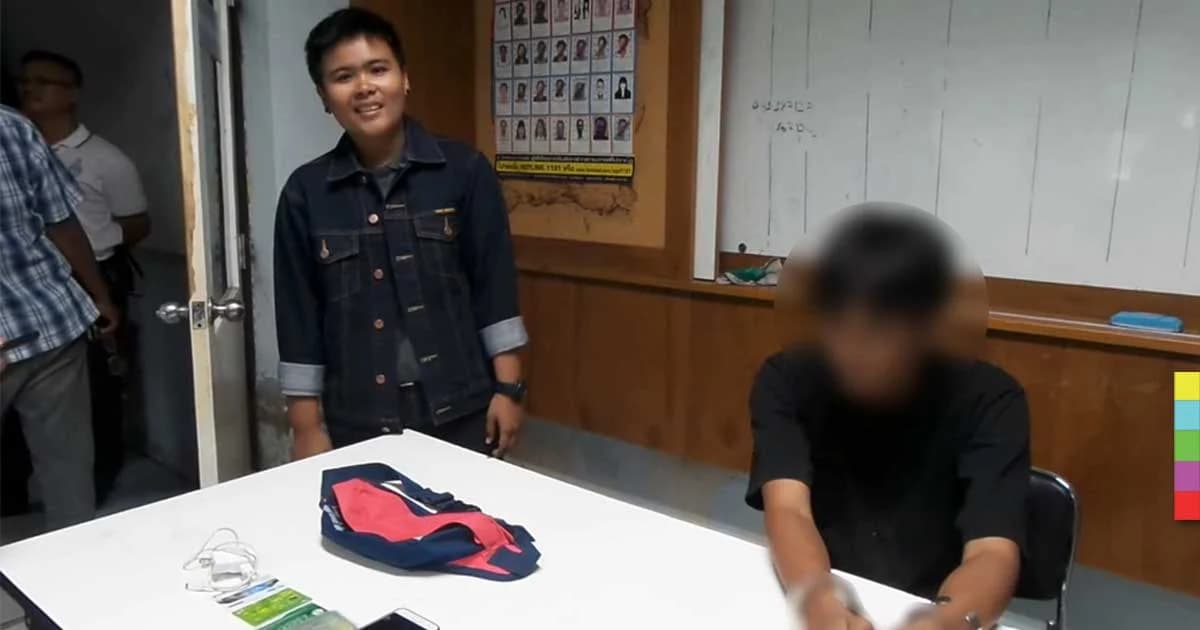 ตร.รวบโจรหนุ่มวิ่งราวทรัพย์สาว นำเงินไปซื้อกาว 3 กระป๋อง