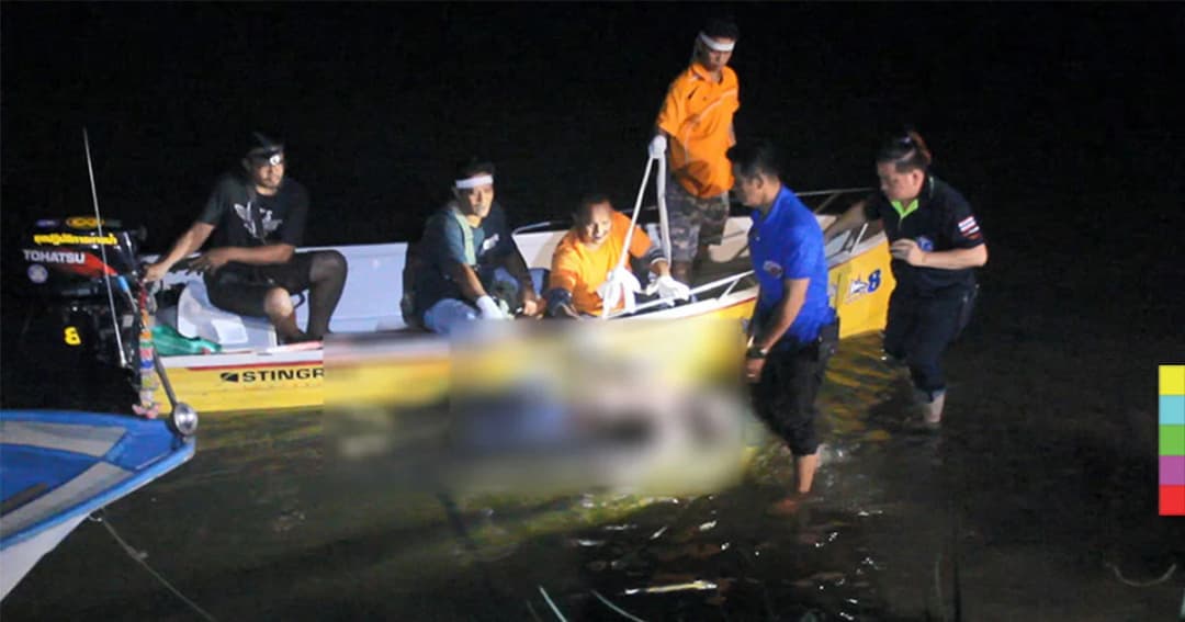 ชาวบ้านออกวางอวนดักปลา พบศพหนุ่มมีรอยสัก ลอยอยู่ในเเม่น้ำจันทบุรี
