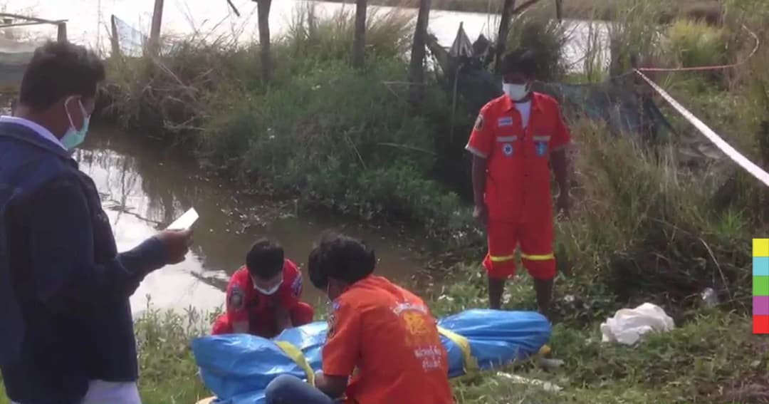พบศพหนุ่มสุรินทร์ ลอยอืดกลางน้ำ คาดเมาสุรา