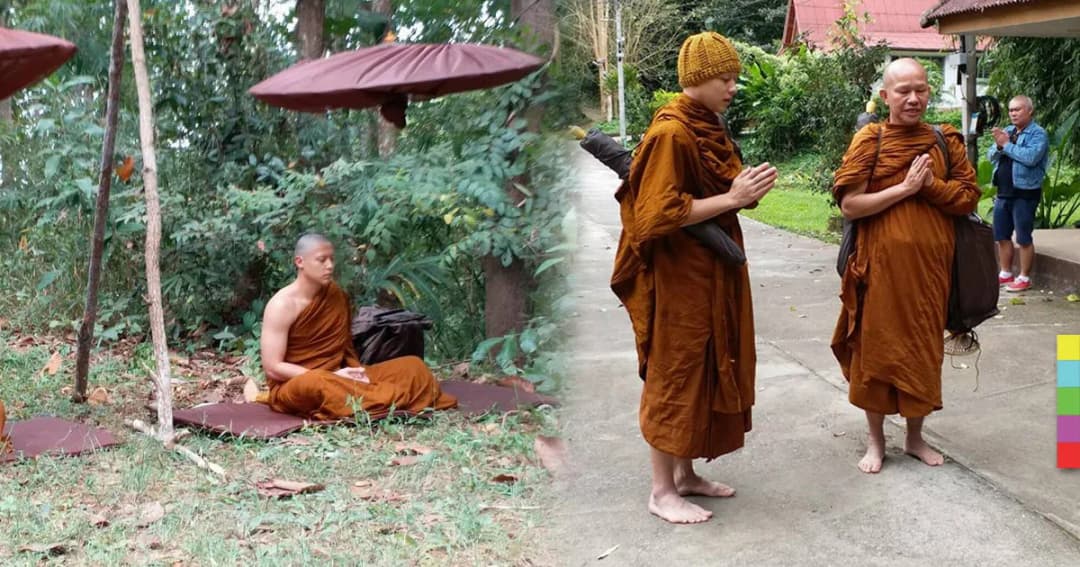 น่าเลื่อมใส “พระหมาก ปริญ” ออกธุดงค์ปักกลด ที่เชียงราย