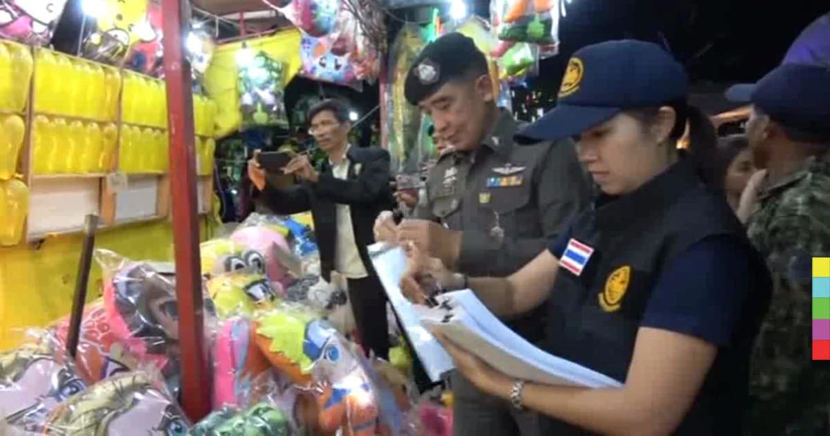 สั่งจับ ! ร้านเปิดเล่นการพนัน ในงานสะพานข้ามแม่น้ำแคว