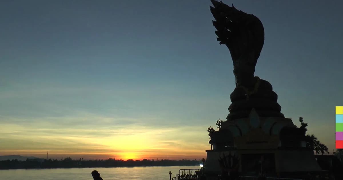 ชาวริมโขงแห่ออกกำลังกาย รับลมหนาว สสจ.เตือนเจ็บป่วย