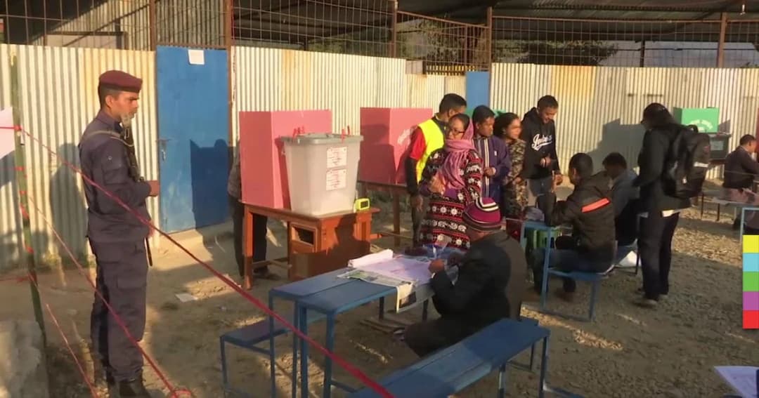 เนปาลได้ใช้สิทธิเลือกตั้งครั้งประวัติศาสตร์