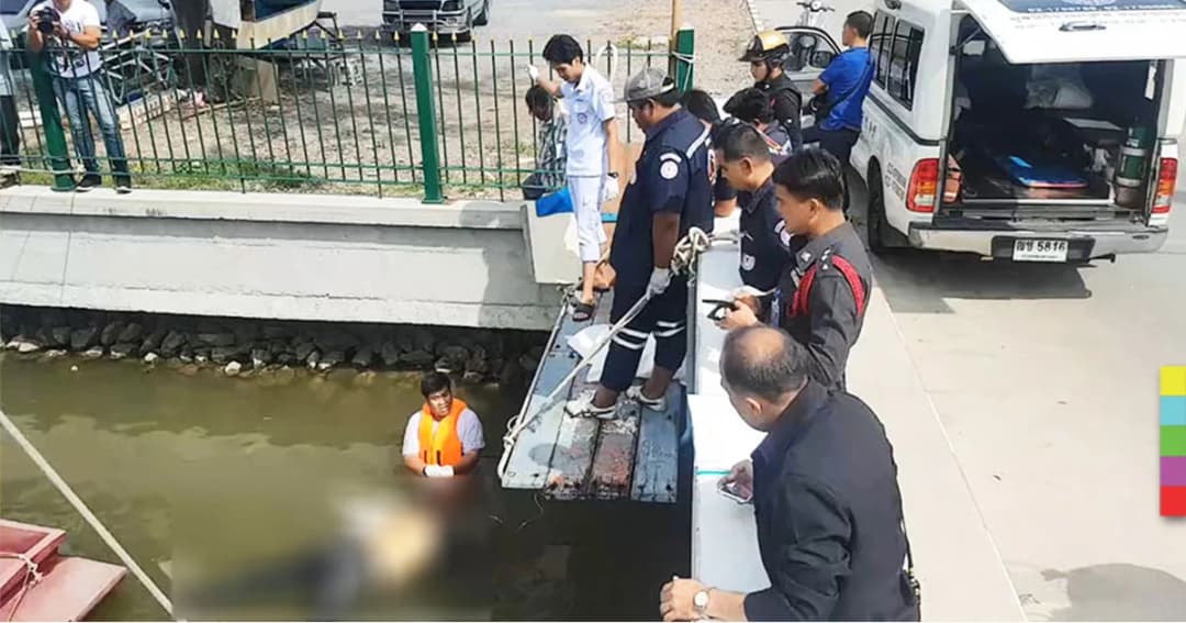 พบศพหนุ่มนิรนาม แต่งตัวดี ดับปริศนาในแม่น้ำเจ้าพระยา