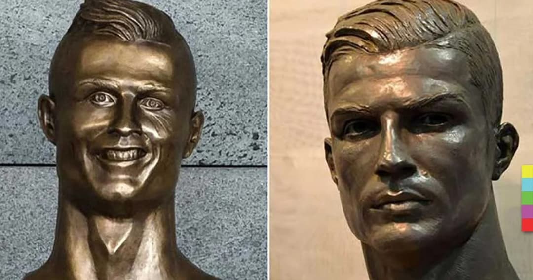 “โรนัลโด” ได้รูปปั้นตัวใหม่ แซวว่าดูดีกว่าตัวจริงเสียอีก