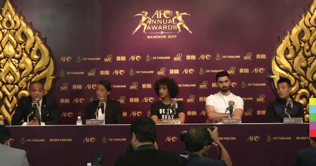 ดาวเตะเอเชียตบเท้าร่วมงาน “เอเอฟซี อวอร์ด 2017”