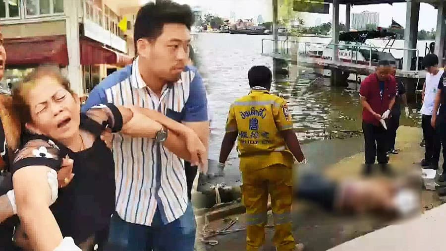 พบเเล้ว ! ศพอดีตหนุ่มโรงงานเกาหลี กระโดดสะพานพระราม 3