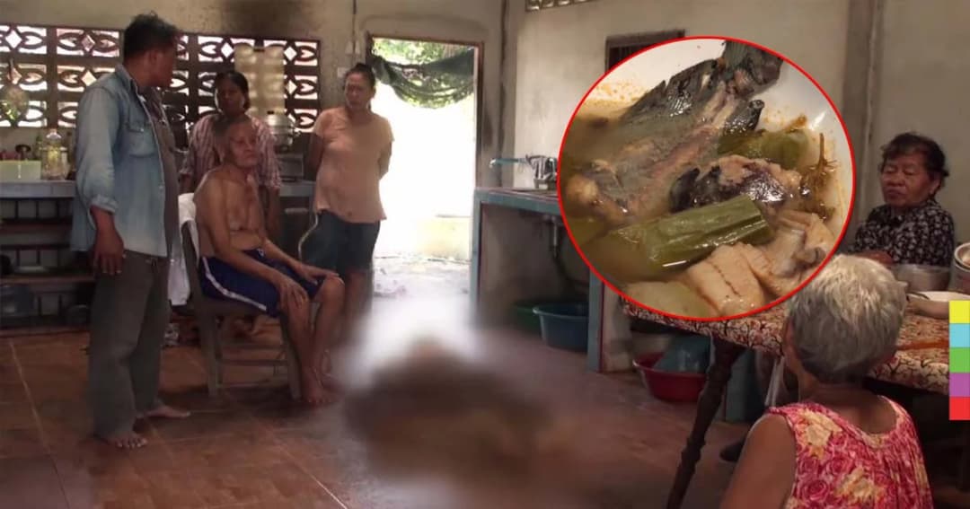 เศร้า ! ยายวัย 75 ปี ป่วยอัมพฤกษ์ นั่งกินข้าวกับแกงส้มปลาดุก ติดคอดับคาบ้าน