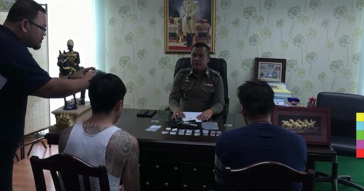 รวบ 2 เอเย่นต์ค้ายาเสพติด ยึดยาบ้า-ไอซ์ พร้อมอาวุธปืน