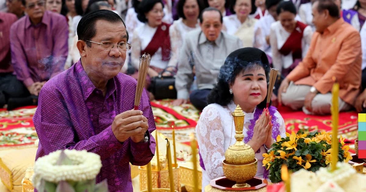 “ฮุนเซน” ร่วมพิธีทำบุญครั้งใหญ่ เพื่อสันติภาพและความมั่นคงของกัมพูชา