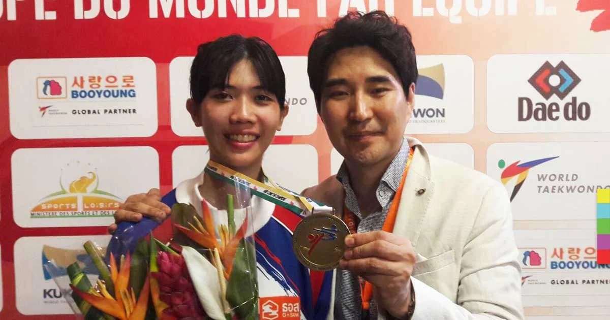 “เทนนิส” จอมเตะสาวไทยคว้าแชมป์ เวิลด์ กรังด์ปรีซ์ ไฟนอล 2017